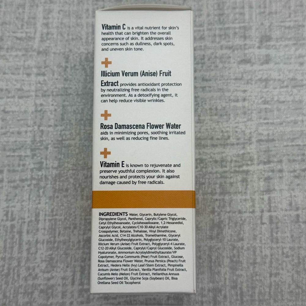 NIB Clara’s New York Vitamin C Advanced Brightening Facial Serum - Picture 3 of 6